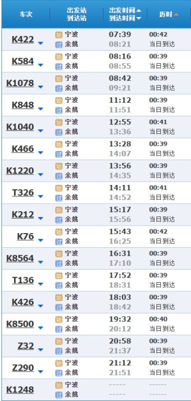 东阳到余姚汽车票价多少(东阳到余姚汽车票价详解) 东阳到余姚汽车票价多少(东阳到余姚汽车票价详解)