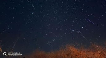 流星怎么拍华为手机